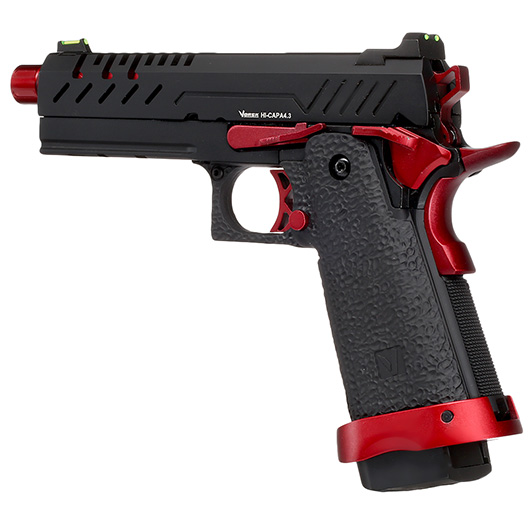 Vorsk Airsoft Hi-Capa 4.3 Vollmetall GBB 6mm BB Red Match Bild 8