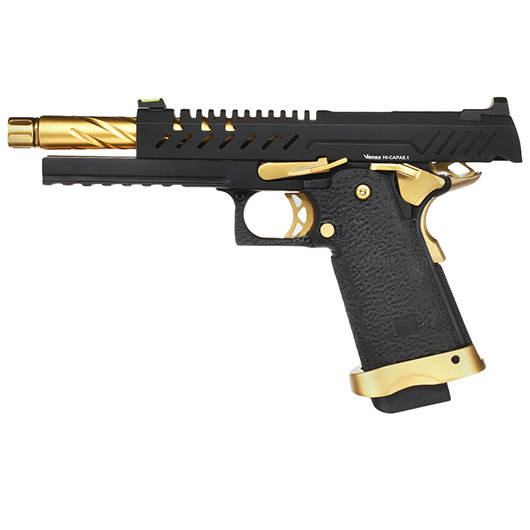 Vorsk Airsoft Hi-Capa 5.1 Vollmetall GBB 6mm BB Gold Match Bild 2