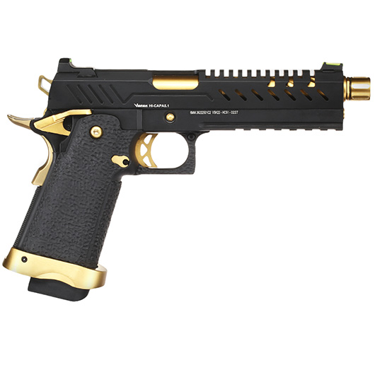 Vorsk Airsoft Hi-Capa 5.1 Vollmetall GBB 6mm BB Gold Match Bild 3