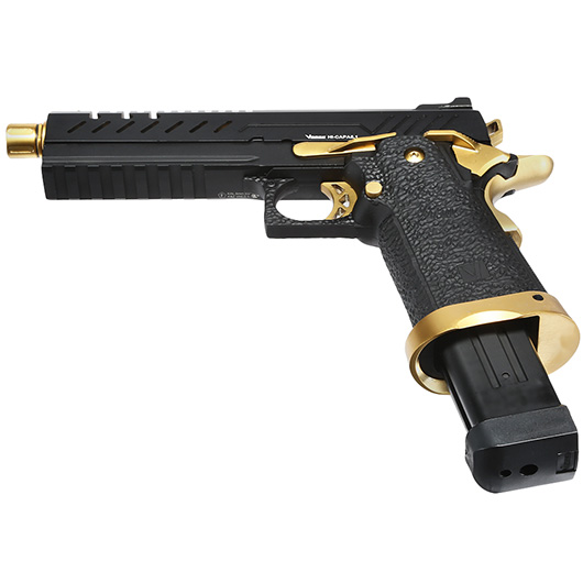 Vorsk Airsoft Hi-Capa 5.1 Vollmetall GBB 6mm BB Gold Match Bild 5