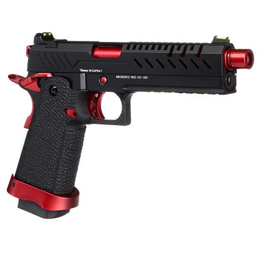 Versandrcklufer Vorsk Airsoft Hi-Capa 5.1 Vollmetall GBB 6mm BB Red Match Bild 7