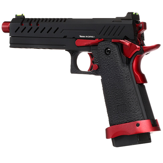 Vorsk Airsoft Hi-Capa 5.1 Vollmetall GBB 6mm BB Red Match Bild 8