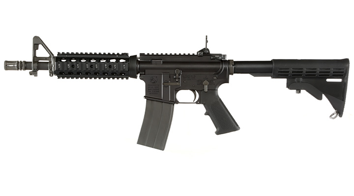 GHK Colt M4 RAS V2 10.5 Zoll Vollmetall Gas-Blow-Back 6mm BB schwarz Bild 1