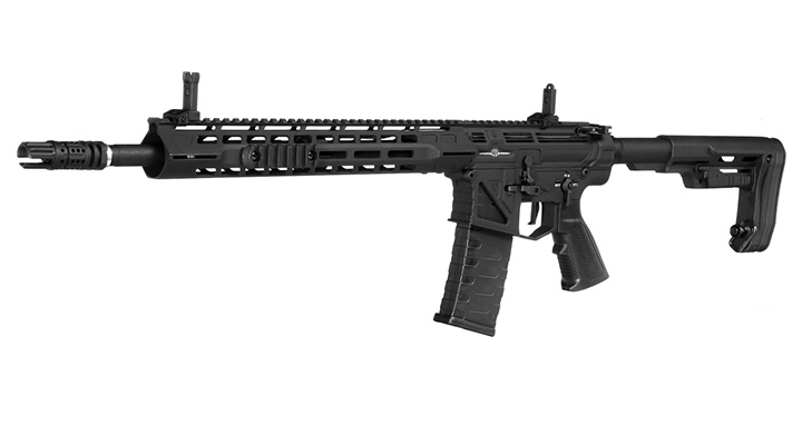 APS Phantom Extremis Rifle MK3 eSilver Edge SDU-MosFet 2.0 Vollmetall S-AEG 6mm BB schwarz