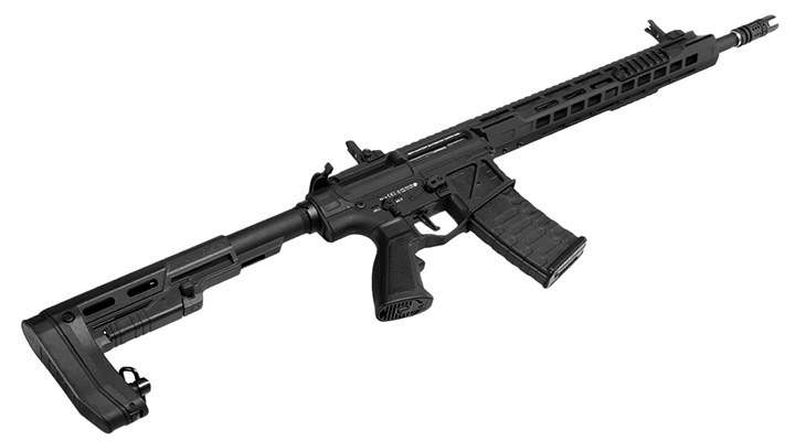 APS Phantom Extremis Rifle MK3 eSilver Edge SDU-MosFet 2.0 Vollmetall S-AEG 6mm BB schwarz Bild 5