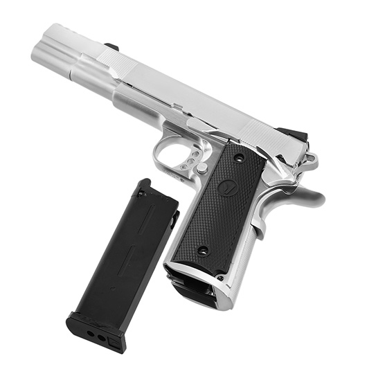 Vorsk Airsoft VP-X 1911 Vollmetall GBB 6mm BB chrome Bild 6