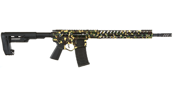 APS / EMG F-1 Firearms UDR-15 3G Demolition Ranch eSilver Edge SDU-MosFet 2.0 Vollmetall S-AEG 6mm BB Camouflage Bild 2