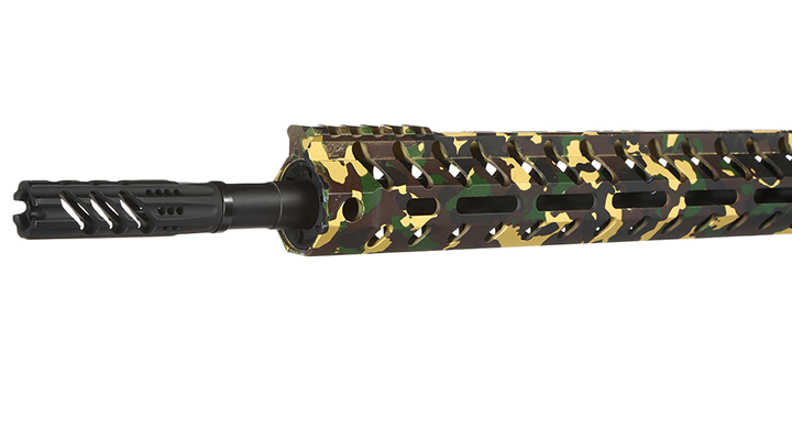 APS / EMG F-1 Firearms UDR-15 3G Demolition Ranch eSilver Edge SDU-MosFet 2.0 Vollmetall S-AEG 6mm BB Camouflage Bild 6