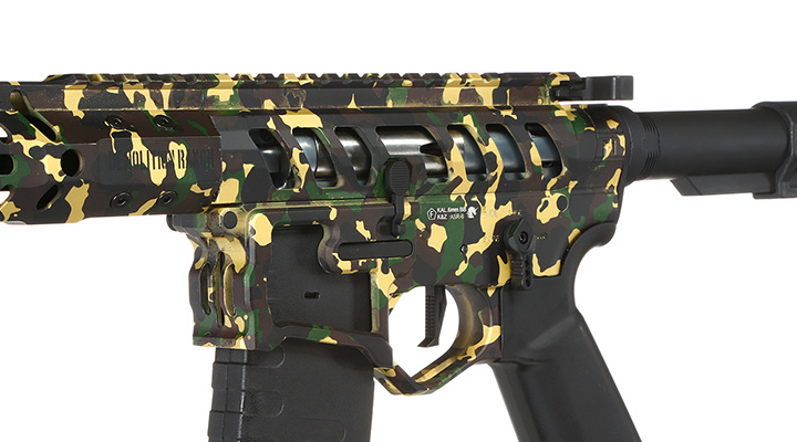 APS / EMG F-1 Firearms UDR-15 3G Demolition Ranch eSilver Edge SDU-MosFet 2.0 Vollmetall S-AEG 6mm BB Camouflage Bild 7