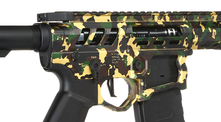 APS / EMG F-1 Firearms UDR-15 3G Demolition Ranch eSilver Edge SDU-MosFet 2.0 Vollmetall S-AEG 6mm BB Camouflage Bild 8