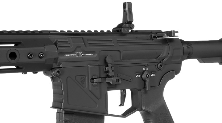 APS Phantom Extremis Rifle MK9 eSilver Edge SDU-MosFet 2.0 Vollmetall S-AEG 6mm BB schwarz Bild 7