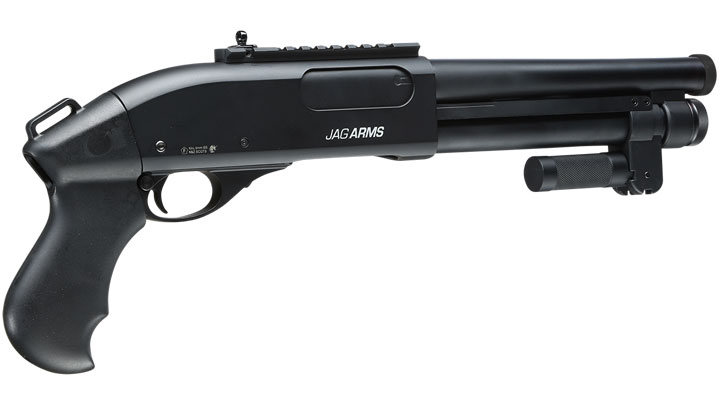Jag Arms Scattergun Super CQB Vollmetall Pump Action Gas Shotgun 6mm BB schwarz Bild 4