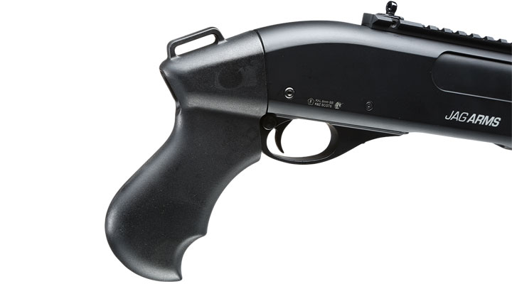 Jag Arms Scattergun Super CQB Vollmetall Pump Action Gas Shotgun 6mm BB schwarz Bild 7