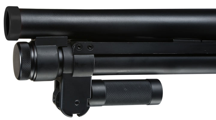 Jag Arms Scattergun Super CQB Vollmetall Pump Action Gas Shotgun 6mm BB schwarz Bild 9