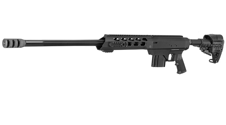 King Arms MDT TAC21 Tactical Rifle Gas Bolt Action Snipergewehr 6mm BB schwarz - Version 2