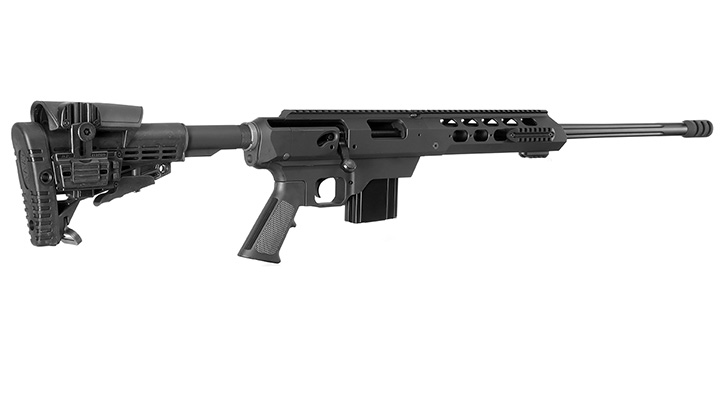 King Arms MDT TAC21 Tactical Rifle Gas Bolt Action Snipergewehr 6mm BB schwarz - Version 2 Bild 3