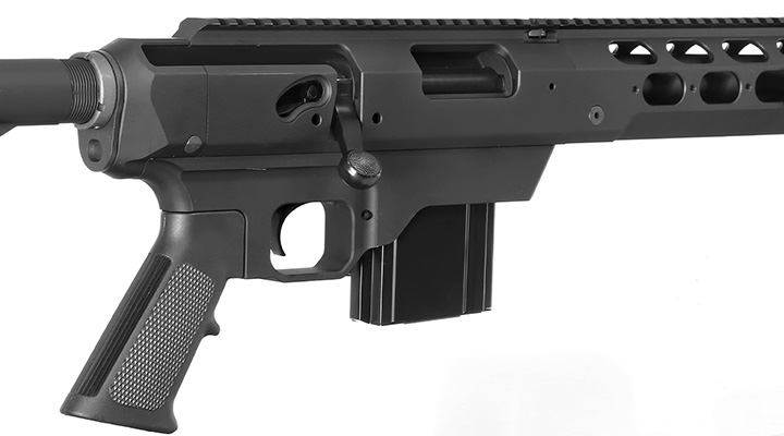 King Arms MDT TAC21 Tactical Rifle Gas Bolt Action Snipergewehr 6mm BB schwarz - Version 2 Bild 8