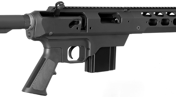 King Arms MDT TAC21 Tactical Rifle Gas Bolt Action Snipergewehr 6mm BB schwarz - Version 2 Bild 9