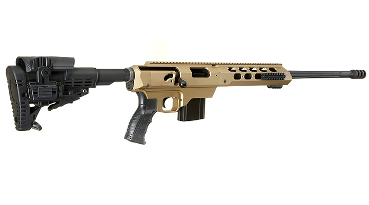 King Arms MDT TAC21 Tactical Rifle Gas Bolt Action Snipergewehr 6mm BB Dark Earth - Version 2 Bild 3