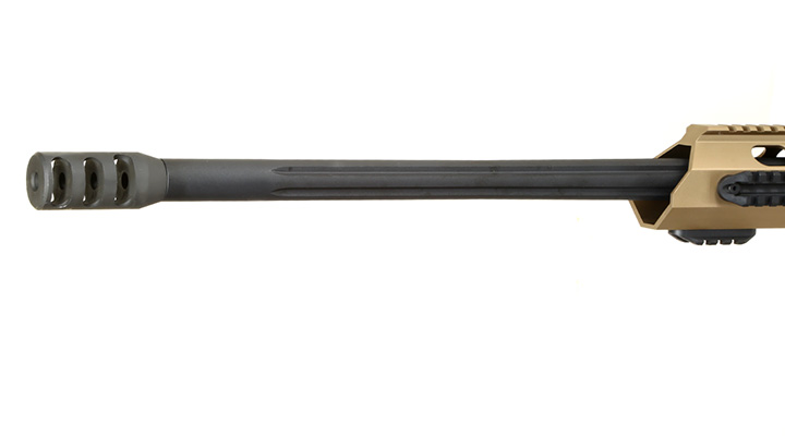 King Arms MDT TAC21 Tactical Rifle Gas Bolt Action Snipergewehr 6mm BB Dark Earth - Version 2 Bild 6