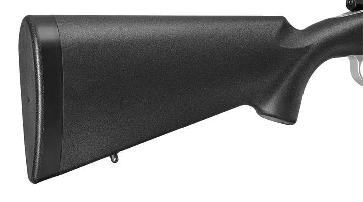 APS / EMG Barrett Fieldcraft Gas Bolt Action Snipergewehr 6mm BB schwarz / silber Bild 10
