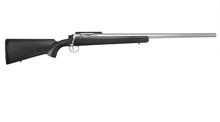APS / EMG Barrett Fieldcraft Gas Bolt Action Snipergewehr 6mm BB schwarz / silber Bild 2