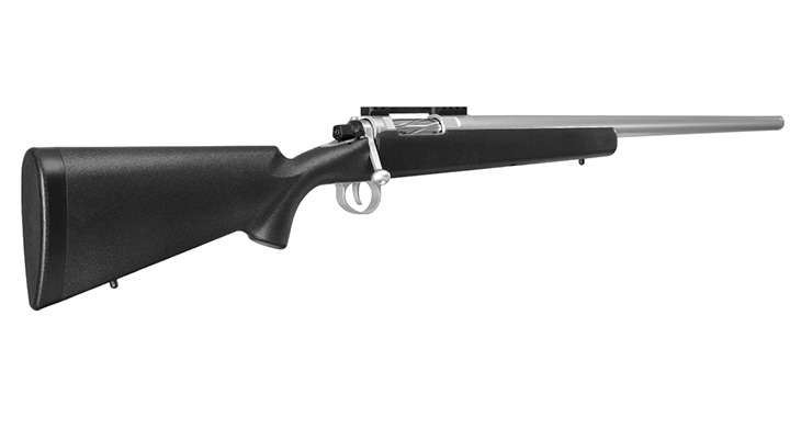 APS / EMG Barrett Fieldcraft Gas Bolt Action Snipergewehr 6mm BB schwarz / silber Bild 3
