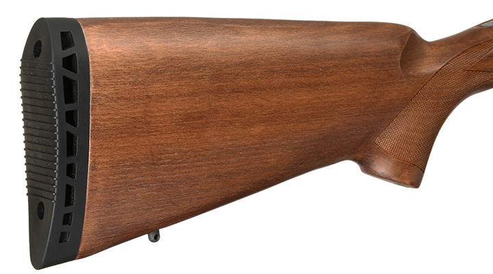 APS / EMG Barrett Fieldcraft Gas Bolt Action Snipergewehr 6mm BB Echtholz / silber Bild 10