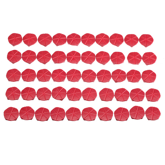 APS CAM870 MKII / III Standard Hlsen Abdeckung / Deckel rot - 50 Stck Bild 1