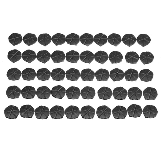 APS CAM870 MKII / III Standard Hlsen Abdeckung / Deckel schwarz - 50 Stck Bild 1