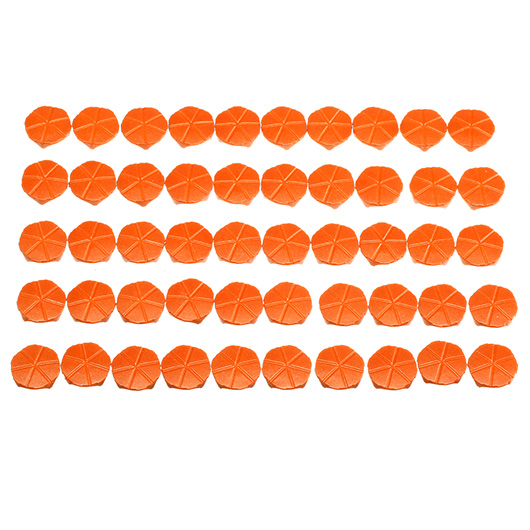 APS CAM870 MKII / III Standard Hlsen Abdeckung / Deckel orange - 50 Stck Bild 1