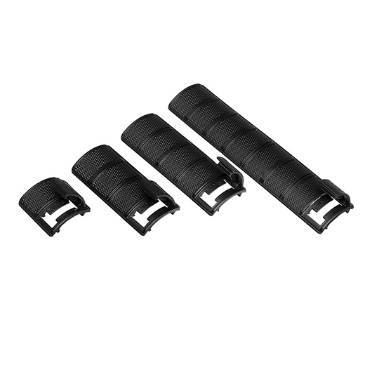 Element ELock LowPro Rail Covers 40 / 81 / 101 / 162 mm 4er Set schwarz Bild 2