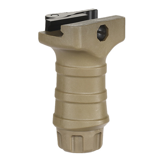 MP Airsoft TDG-Style Vertical QD Frontgriff Short-Type f. 20-22mm Schienen Dark Earth Bild 1