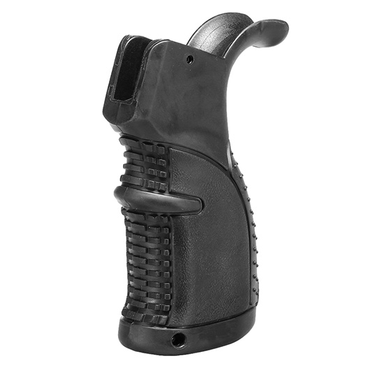 Element M4 / M16 AR-43 Rubber Combat Grip Griffstck schwarz f. VFC / WE / WA M4 GBB Serie