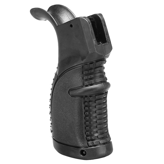 Element M4 / M16 AR-43 Rubber Combat Grip Griffstck schwarz f. VFC / WE / WA M4 GBB Serie Bild 1