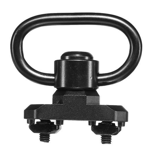 MET LOCK Aluminium QD Tragegurtadapter mit QD-se Low-Profile schwarz Bild 1