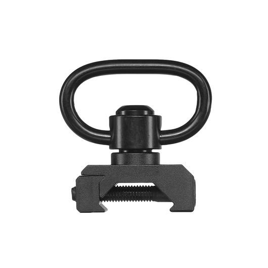 MET Low-Profile QD-Type Tragegurt Adapter inkl. QD Swivel f. 20 - 22mm Schienen schwarz Bild 1