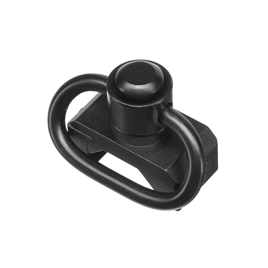 MET Low-Profile QD-Type Tragegurt Adapter inkl. QD Swivel f. 20 - 22mm Schienen schwarz Bild 2