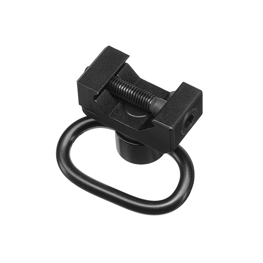 MET Low-Profile QD-Type Tragegurt Adapter inkl. QD Swivel f. 20 - 22mm Schienen schwarz Bild 3