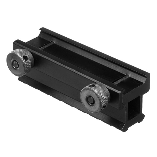 MET QD Scope-Riser 8 Slots / 85 mm mit 25 mm / 1 Zoll Erhhung f. 20 - 22 mm Schienen schwarz Bild 2