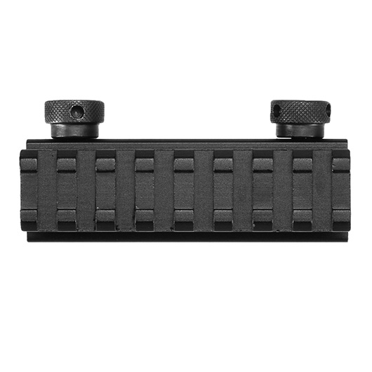 MET QD Scope-Riser 8 Slots / 85 mm mit 25 mm / 1 Zoll Erhhung f. 20 - 22 mm Schienen schwarz Bild 4