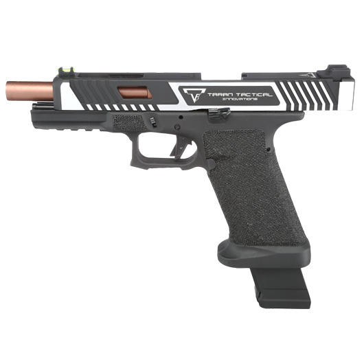 APS / EMG TTI Custom Combat Master D-Mod mit Metallschlittten CO2BB 6mm BB silber Bild 2