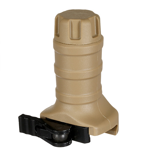 Double Bell TDG-Style Vertical QD Frontgriff Short-Type f. 20-22mm Schienen Dark Earth Bild 7