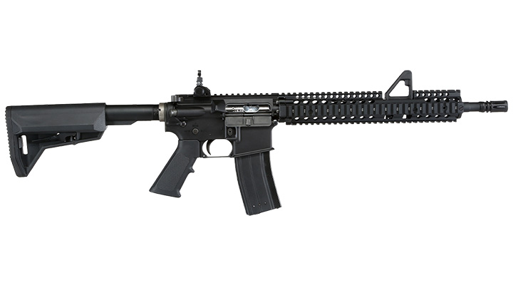 King Arms / EMG Daniel Defense M4A1 RIS II FSP Vollmetall Gas-Blow-Back 6mm BB schwarz Bild 2