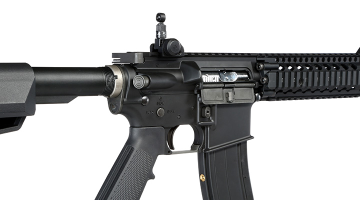 King Arms / EMG Daniel Defense M4A1 RIS II FSP Vollmetall Gas-Blow-Back 6mm BB schwarz Bild 8