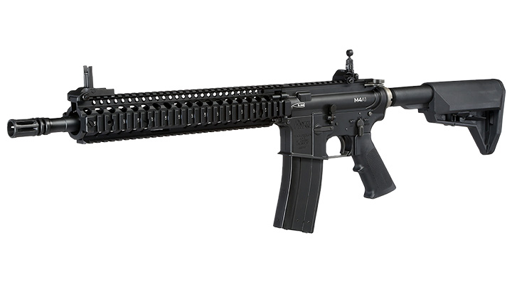 King Arms / EMG Daniel Defense M4A1 RIS II Vollmetall Gas-Blow-Back 6mm BB schwarz