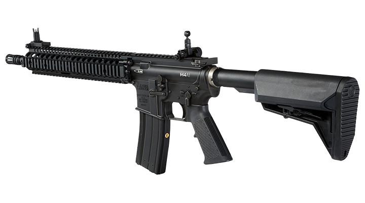 King Arms / EMG Daniel Defense M4A1 RIS II Vollmetall Gas-Blow-Back 6mm BB schwarz Bild 10