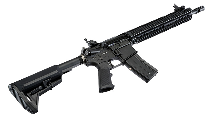 King Arms / EMG Daniel Defense M4A1 RIS II Vollmetall Gas-Blow-Back 6mm BB schwarz Bild 5