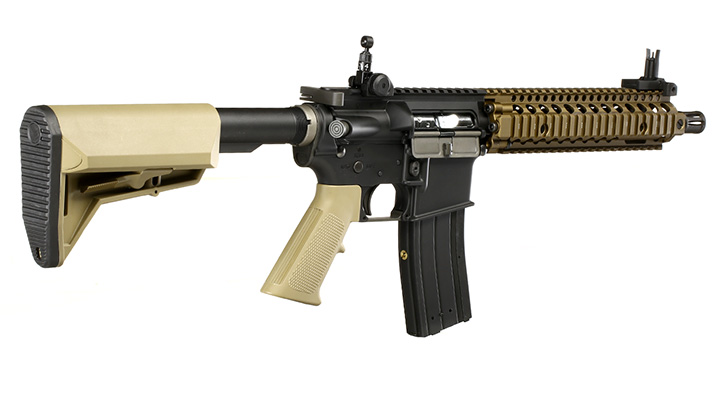 King Arms / EMG Daniel Defense MK18 MOD1 Vollmetall Gas-Blow-Back 6mm BB Dualtone Bild 3