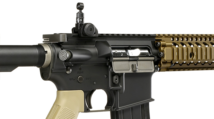 King Arms / EMG Daniel Defense MK18 MOD1 Vollmetall Gas-Blow-Back 6mm BB Dualtone Bild 8